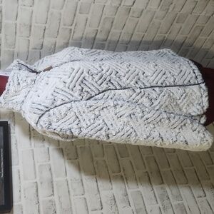 Women's White Fleece Jacket